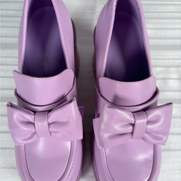Sugar Thrillz just perfect platform loafers Sz 6 NWOB - Picture 2 of 5